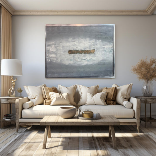 Acryl schilderij Golden Whisper