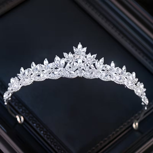 Elegante Tiara-Silver